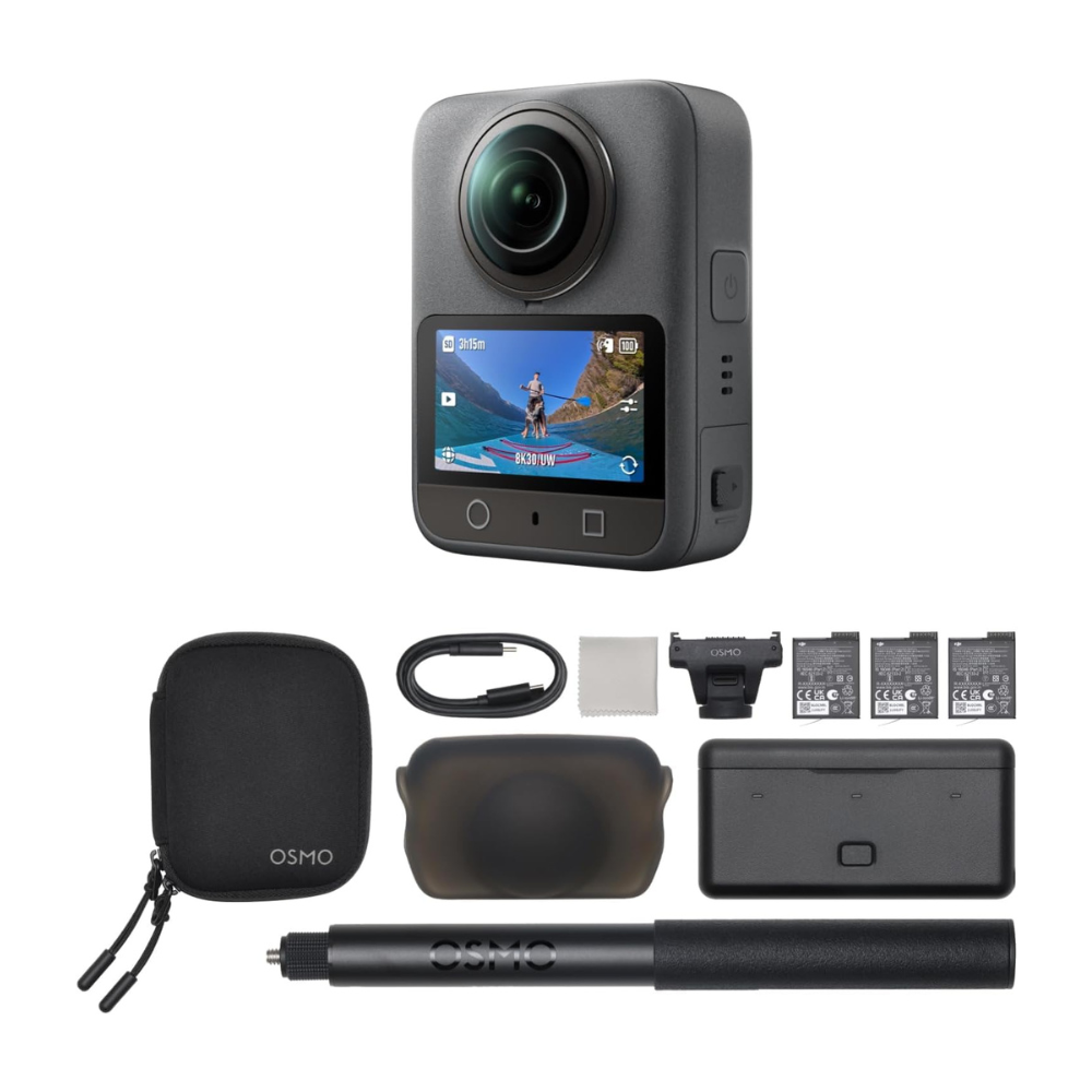 DJI Osmo 360 8K Action Camera – Adventure Combo